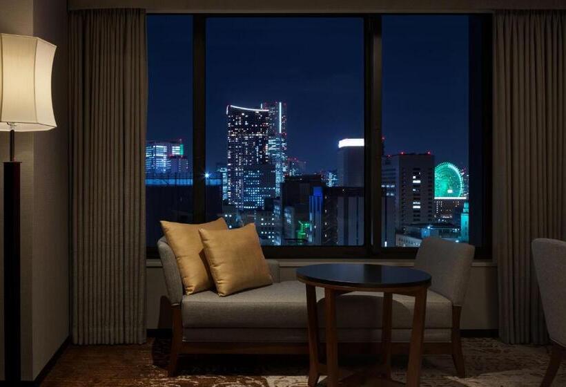 キングサイズベッドのクラブルーム, Hyatt Regency Yokohama