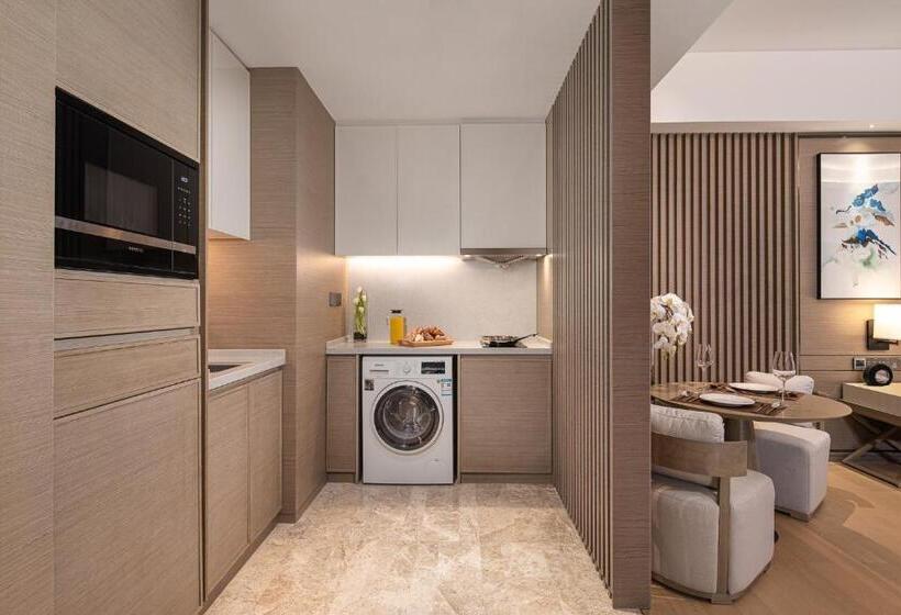 Номер Deluxe, Fraser Residence Chengdu