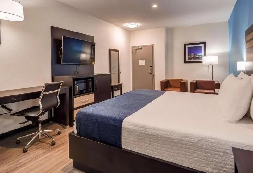 身障者適用キングサイズベッドルーム, Surestay Plus Hotel By Best Western Humble
