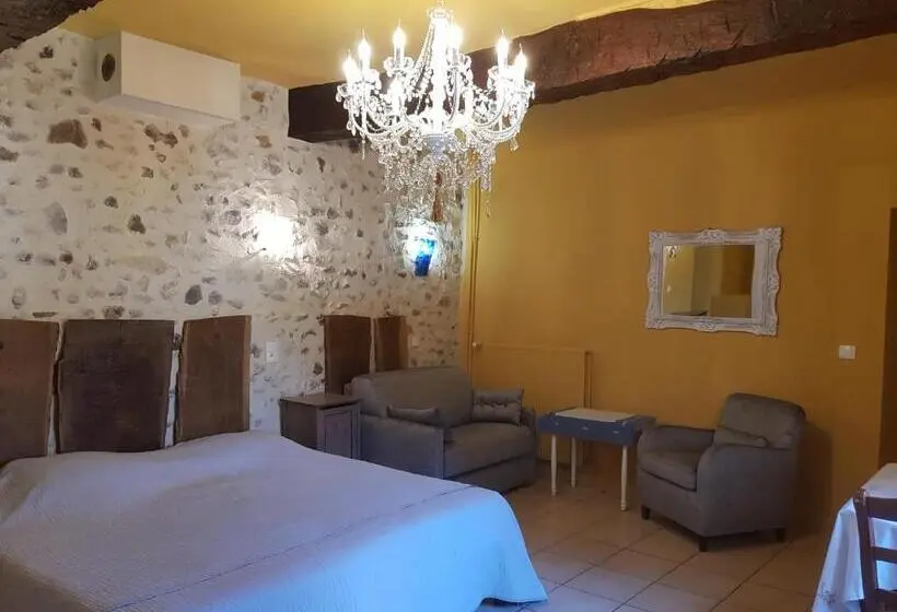 ファミリールーム, Chambres & Tables D Hôtes Moulin De Lavon