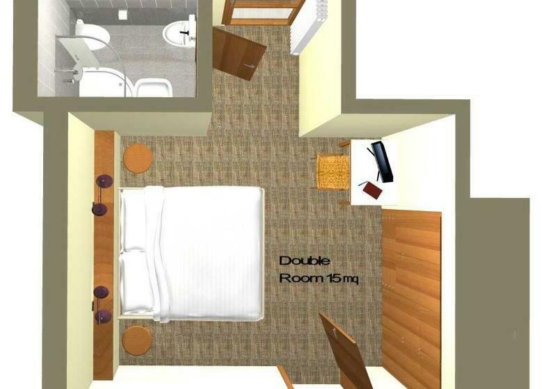 Номер Стандарт, Albergo Sorriso