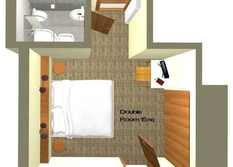 スタンダードルーム, Albergo Sorriso