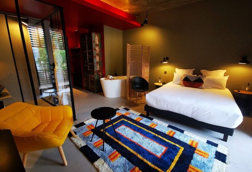Номер Deluxe, La Zoologie & Spa Bordeaux