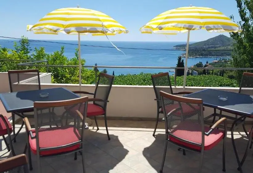 اتاق استاندارد با چشم‌انداز دریا, Villa Narona