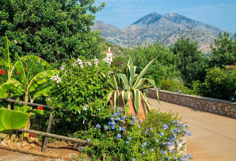 וילה עם חדר שינה אחד ובריכת שחיה, Melidoni X Village