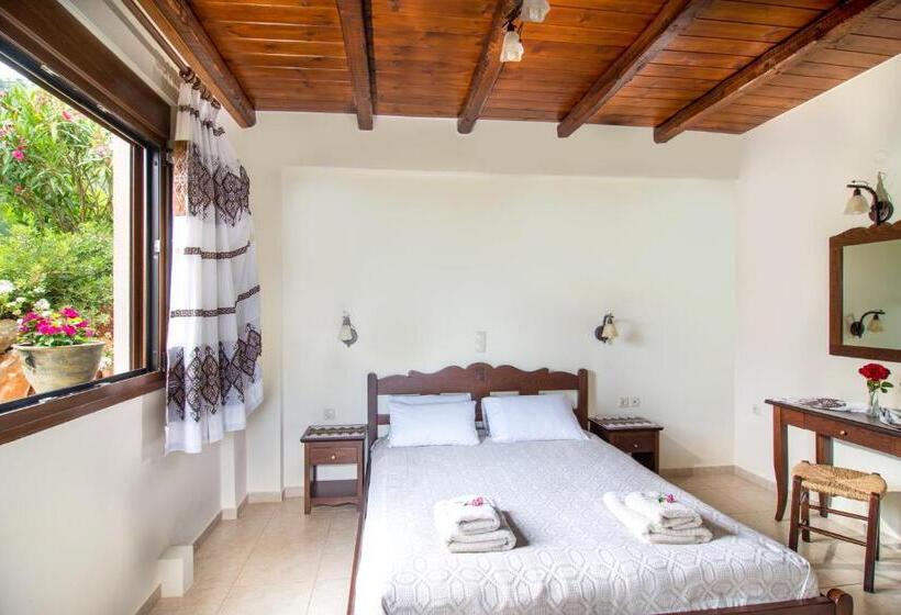 וילה עם חדר שינה אחד ובריכת שחיה, Melidoni X Village