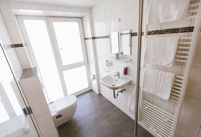 带阳台的标准单人间, Heilbronner Hotel Am Schönen Theater