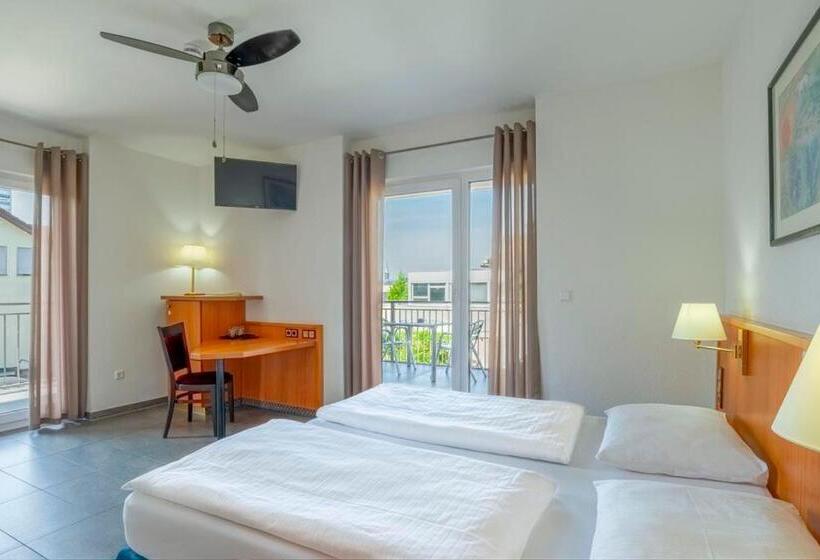 标准间带阳台, Heilbronner Hotel Am Schönen Theater