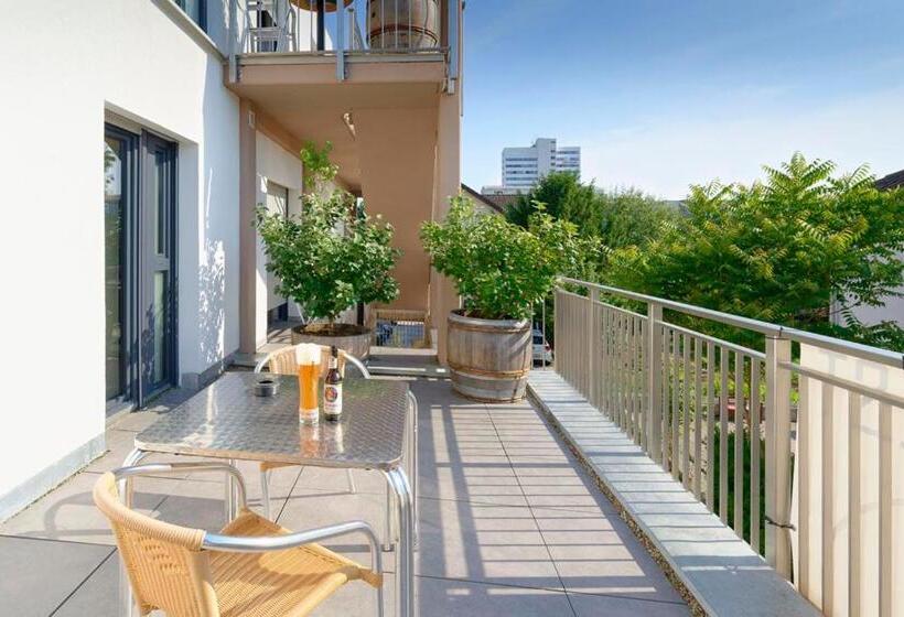 标准间带阳台, Heilbronner Hotel Am Schönen Theater