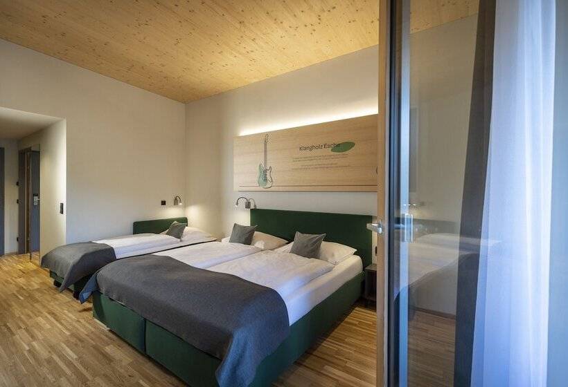 غرفة قياسية ثلاثية, Jufa Hotel Laterns   Klangholzhus