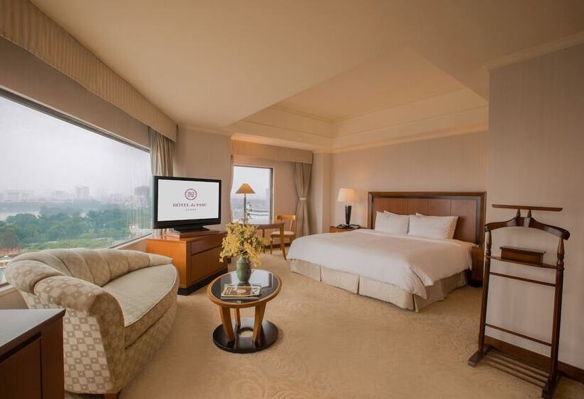 اتاق دلوکس با چشم‌انداز پارک, Du Parc Hanoi