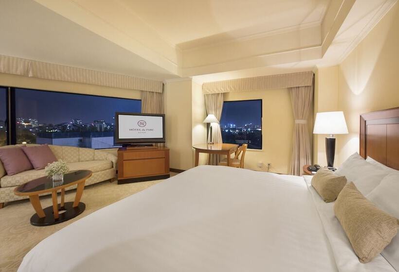 اتاق دلوکس با چشم‌انداز پارک, Du Parc Hanoi