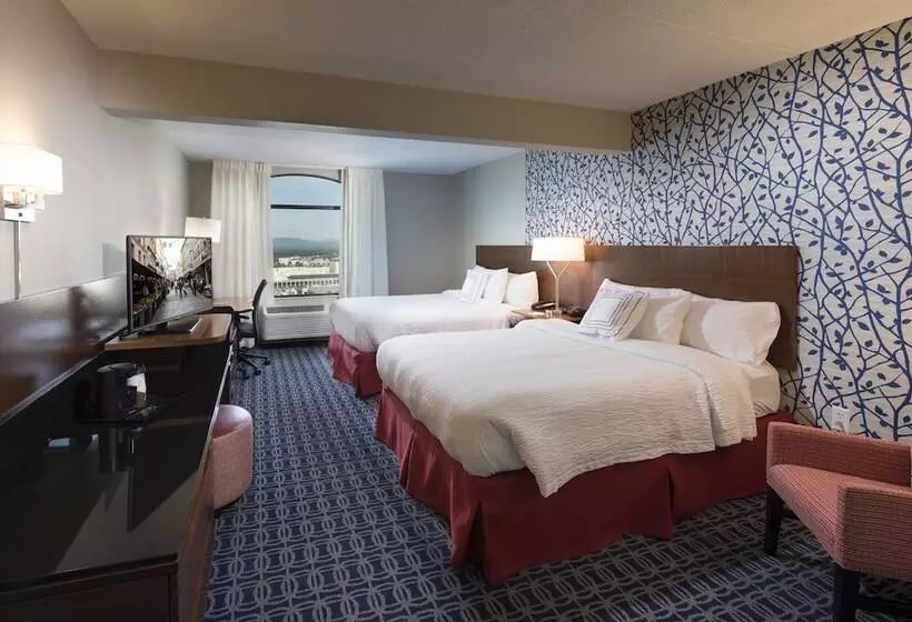 اتاق استاندارد با 2 تخت دوبل, Fairfield Inn & Suites By Marriott Lynchburg Liberty University