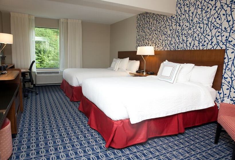 غرفه قياسيه سريرين مزدوجين, Fairfield Inn & Suites By Marriott Lynchburg Liberty University