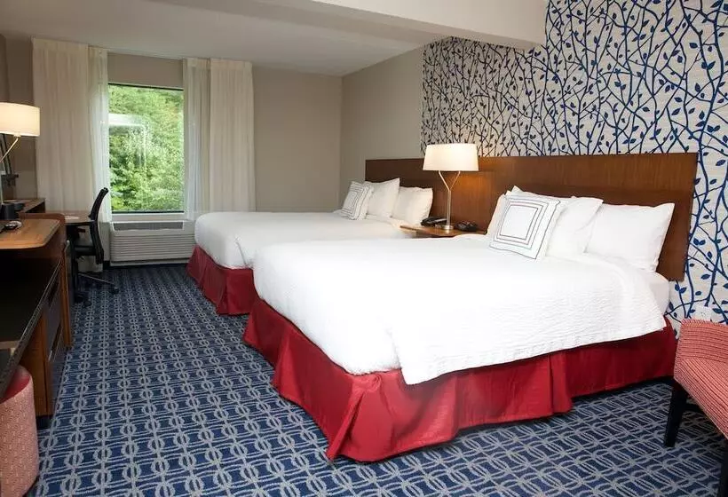اتاق استاندارد با 2 تخت دوبل, Fairfield Inn & Suites By Marriott Lynchburg Liberty University
