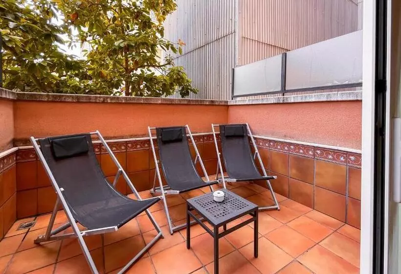 Habitació Estàndard amb Terrassa, Vila De Tossa
