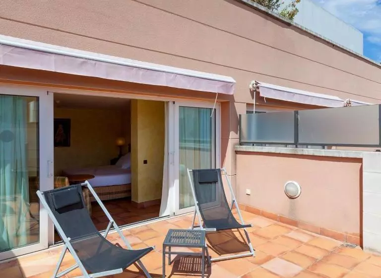 Habitació Estàndard amb Terrassa, Vila De Tossa