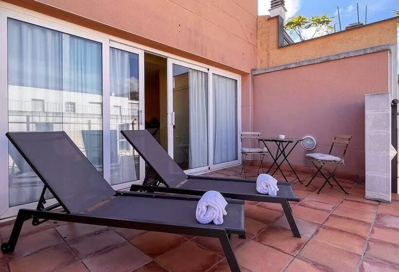 Habitació Estàndard amb Terrassa, Vila De Tossa
