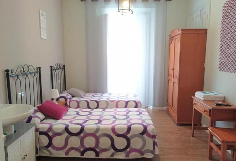 غرفة قياسية رباعية حمام مشترك, Hospedaje Don Pelayo