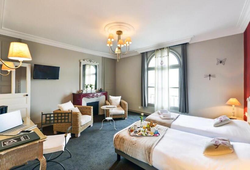 غرفة سوبيريور, Cristal Hôtel Restaurant   Logis Hotels