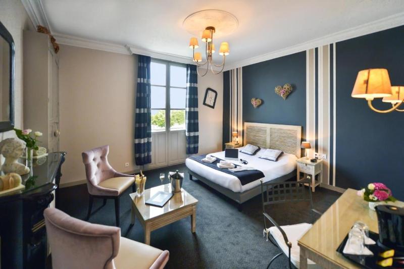 غرفة سوبيريور مطلّة علي النهر, Cristal Hôtel Restaurant   Logis Hotels