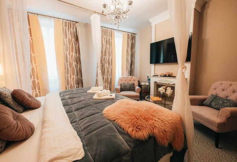 バスタブ付きデラックスルーム, Telč