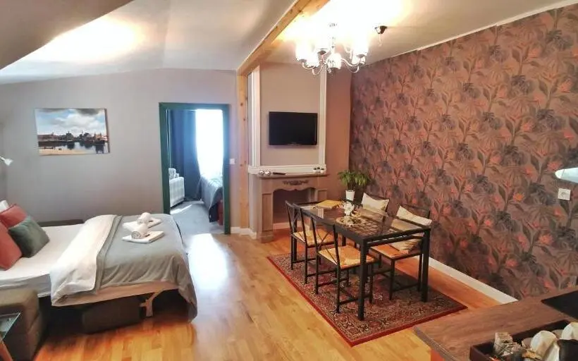 １ベッドルームのデラックスアパートメント, Telč