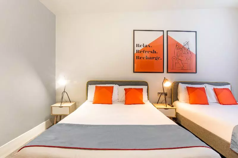 اتاق استاندارد چهار تخته, Townhouse Apollo, Hyde Park