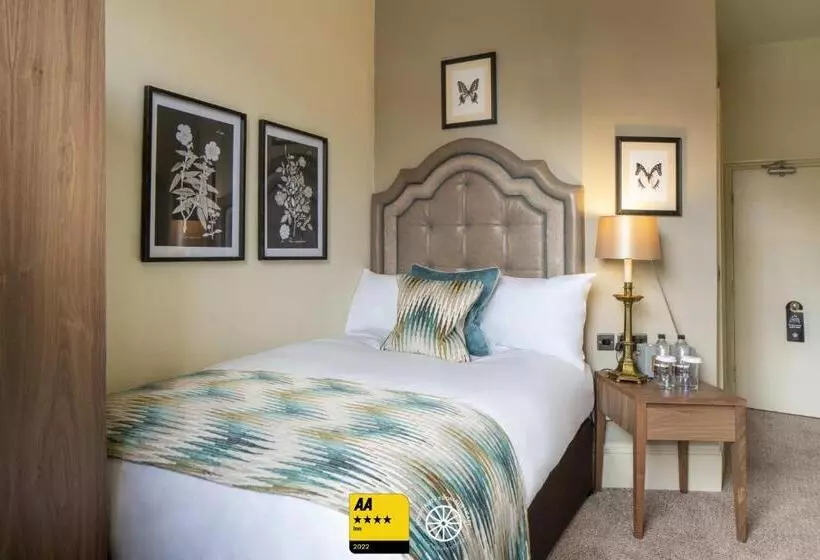 スタンダードシングルルーム, The Tudor House Hotel, Tewkesbury, Gloucestershire