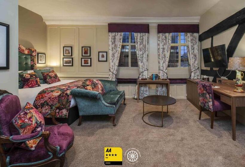 高级大房间, The Tudor House Hotel, Tewkesbury, Gloucestershire