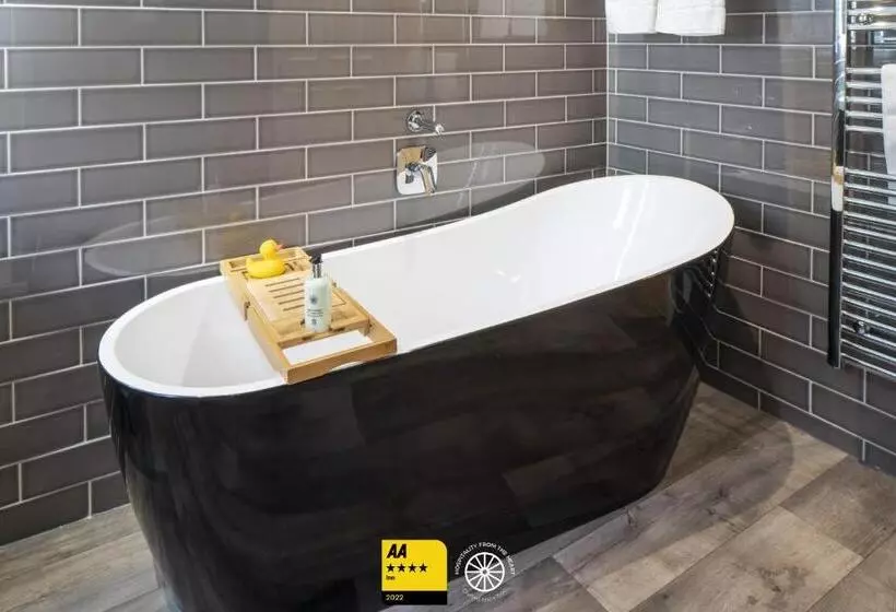 デラックスルーム, The Tudor House Hotel, Tewkesbury, Gloucestershire