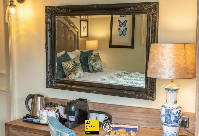 标准间, The Tudor House Hotel, Tewkesbury, Gloucestershire