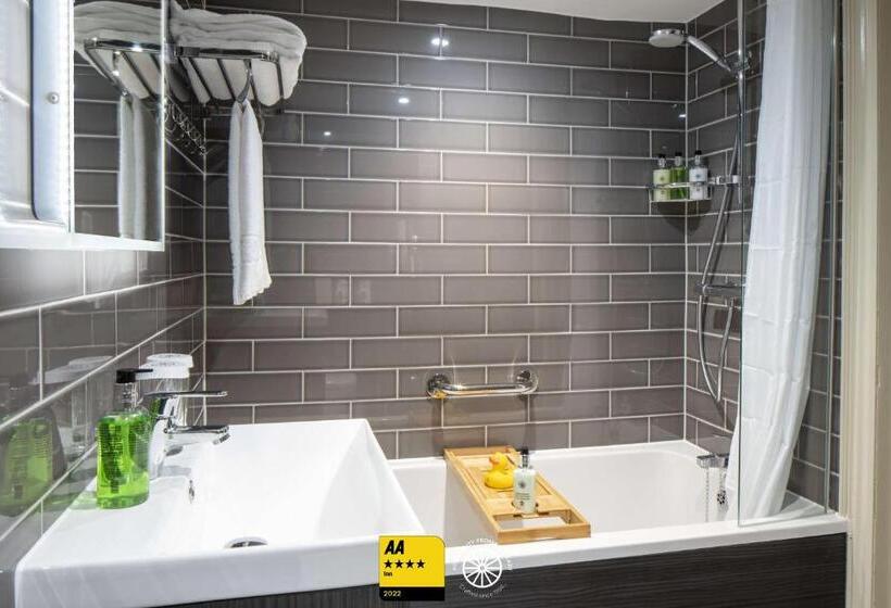 标准间, The Tudor House Hotel, Tewkesbury, Gloucestershire