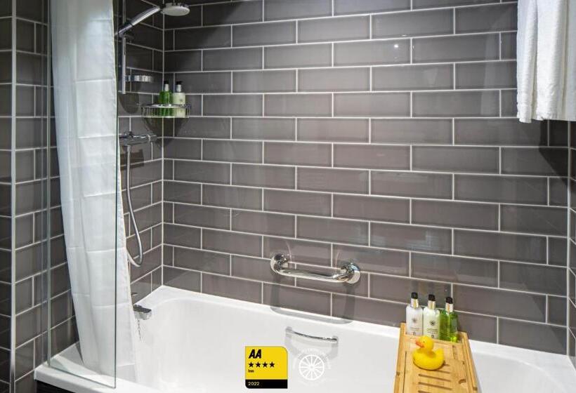 标准间, The Tudor House Hotel, Tewkesbury, Gloucestershire