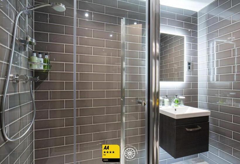 标准间, The Tudor House Hotel, Tewkesbury, Gloucestershire