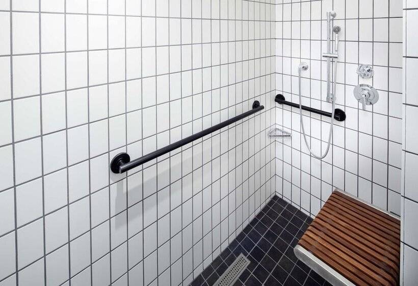 身障者適用ダブルベッド付きスタンダードルーム, Canopy By Hilton Baltimore Harbor Point