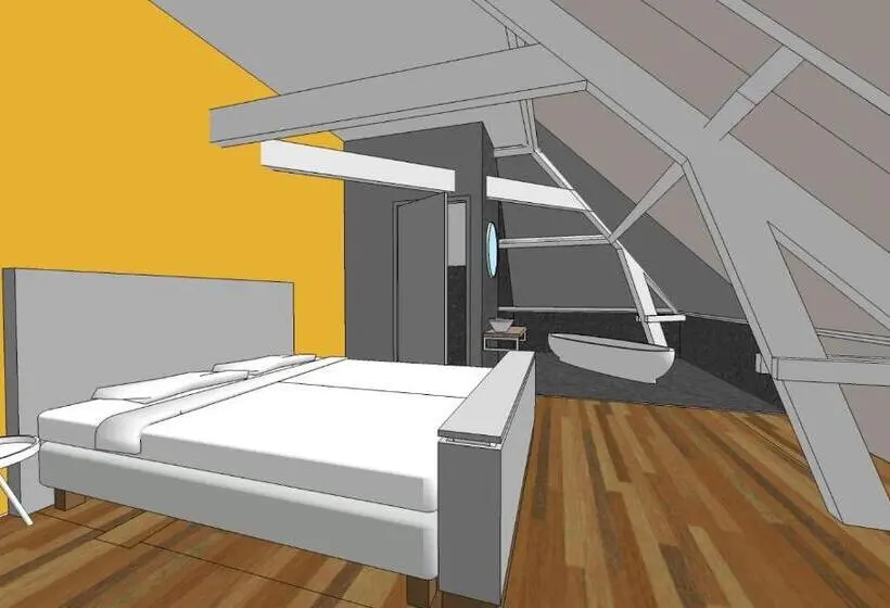 デラックスルーム, Polderhuis Bed & Breakfast