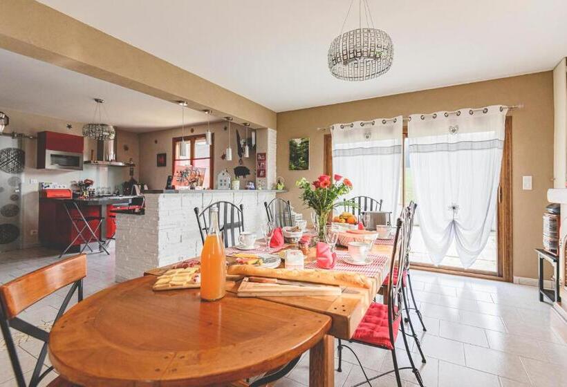 غرفة عائلية, Chambres D Hôtes Les Colombes