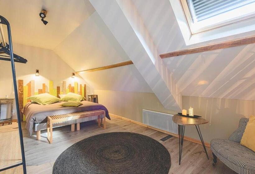 غرفة عائلية, Chambres D Hôtes Les Colombes