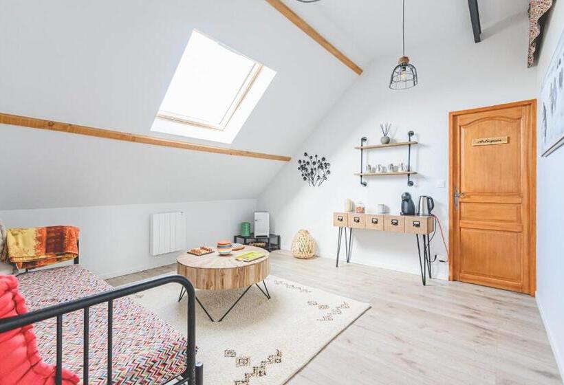 غرفة عائلية, Chambres D Hôtes Les Colombes