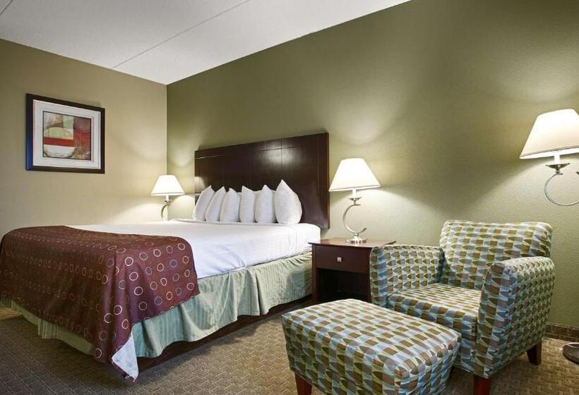 Номер Стандарт Кровать Кинг Адаптированный для Инвалидов, Best Western Airport Inn & Suites Cleveland