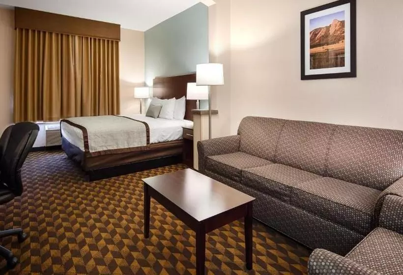 キングサイズベッドのスイートルーム, Best Western Plus Gateway Inn & Suites   Aurora