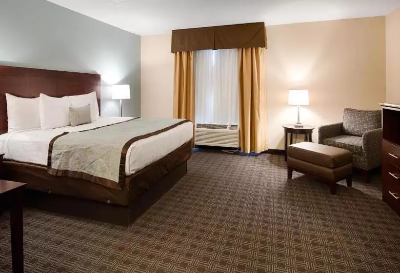 身障者適用キングサイズベッドルーム, Best Western Plus Gateway Inn & Suites   Aurora