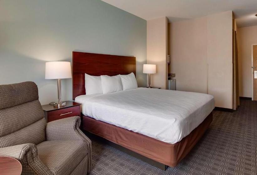 غرفة قياسية سرير كينج لذوى الإحتياجات الخاصة, Best Western Plus Gateway Inn & Suites   Aurora