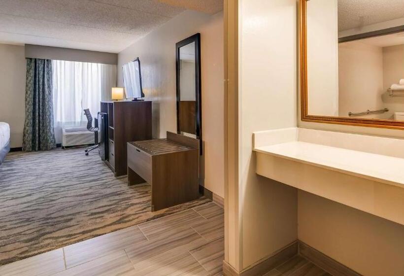 身障者適用キングサイズベッドルーム, Best Western Plus Knoxville Cedar Bluff