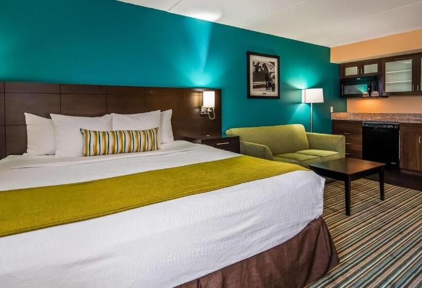 キングサイズベッドのスイートルーム, Best Western Plus Knoxville Cedar Bluff