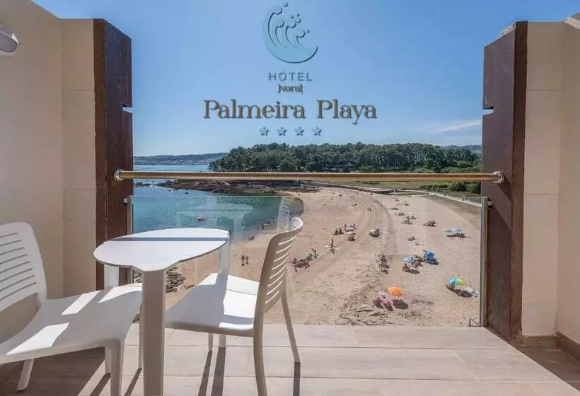 اتاق استاندارد با تراس و چشم‌انداز دریا, Norat Palmeira Playa