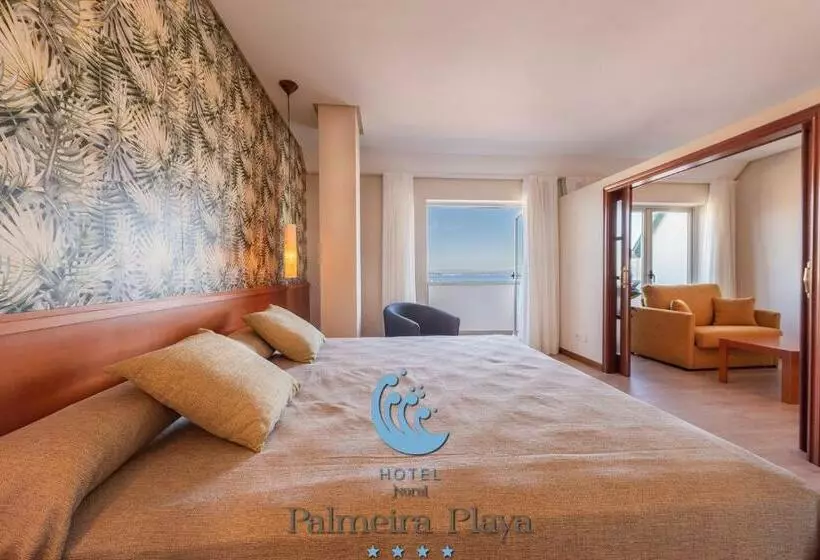 اتاق استاندارد با تراس و چشم‌انداز دریا, Norat Palmeira Playa