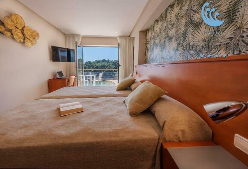 غرفة قياسية مطلّة علي البحر مزوَّدة بشُرفة, Norat Palmeira Playa