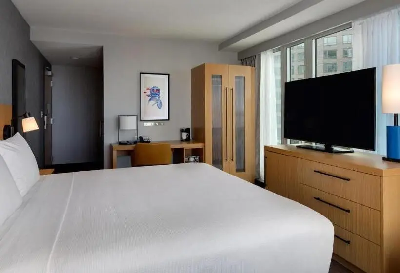 キングサイズベッドのスタンダードルーム, Hyatt Place Boston/seaport District